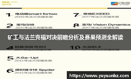 矿工与法兰克福对决前瞻分析及赛果预测全解读